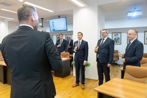 The Reception of Newly Appointed Professors