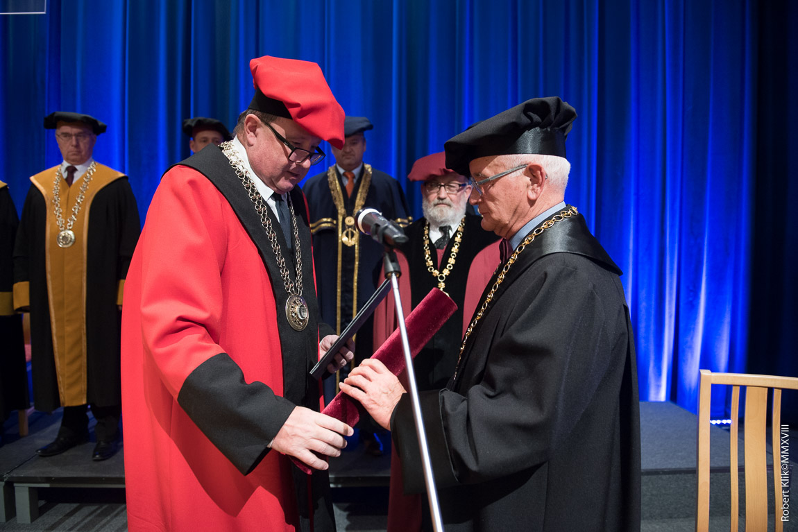 Awarding the honorary title of Doctor Honoris Causa TUKE