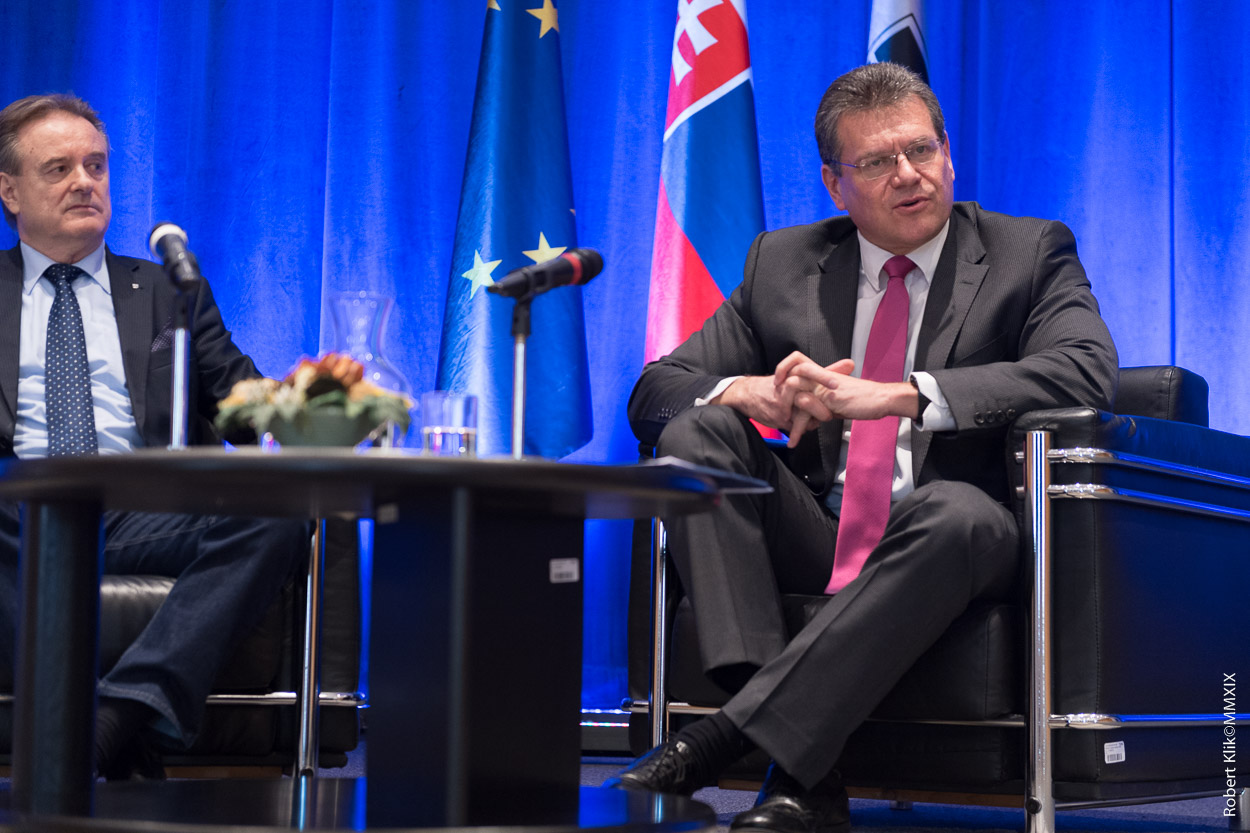 Discussion with Maroš Šefčovič, the Vice-President of the European Commission